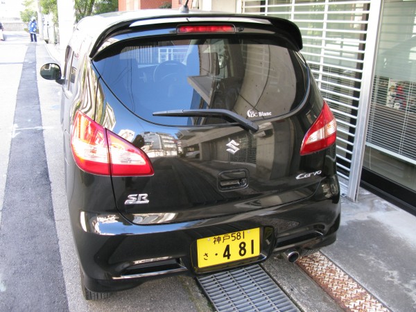 Suzuki Cervo rear.