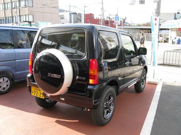 Jimny rear quarter.