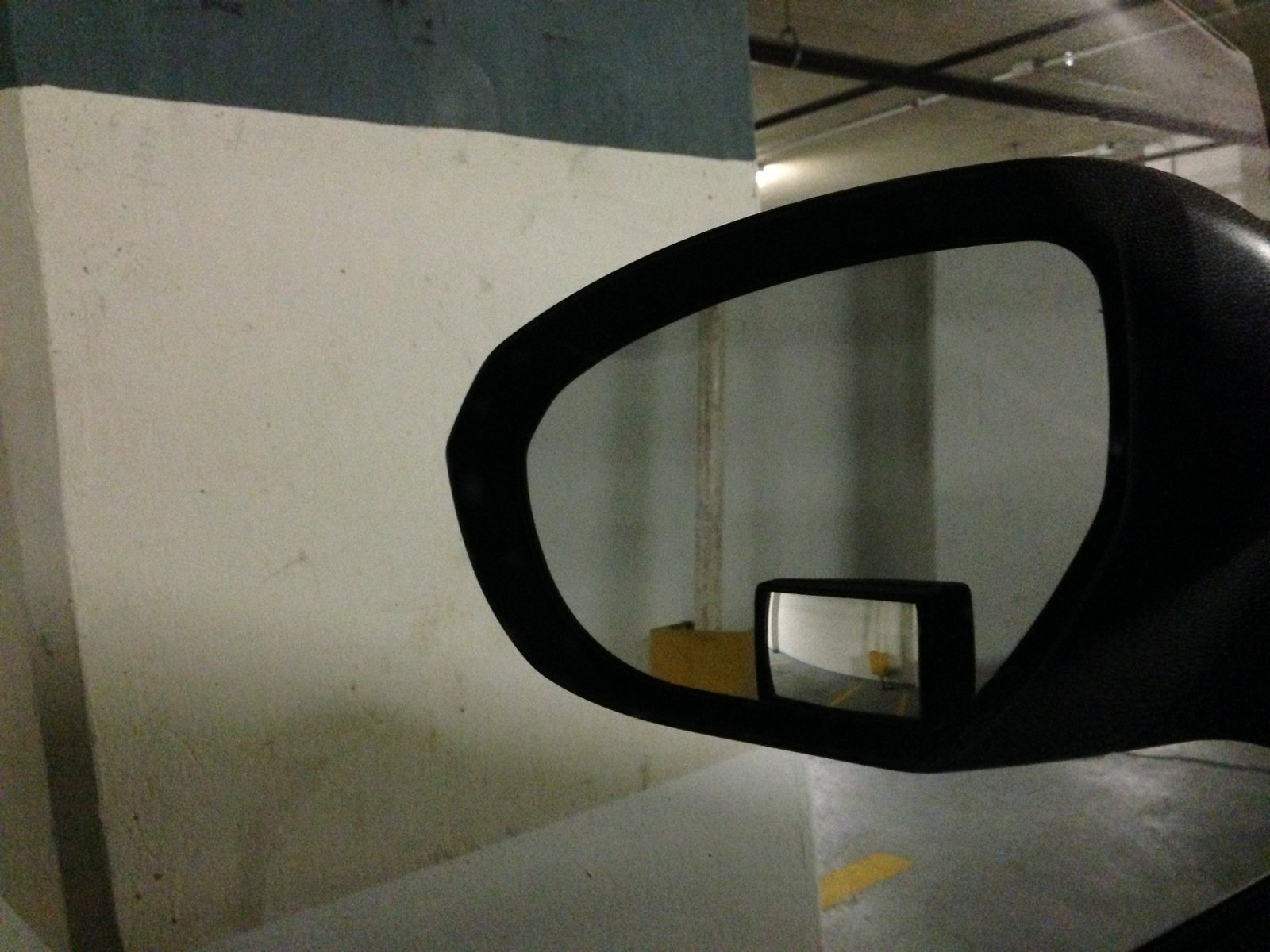 Blind spot mirror. A must-have for me in city traffic.