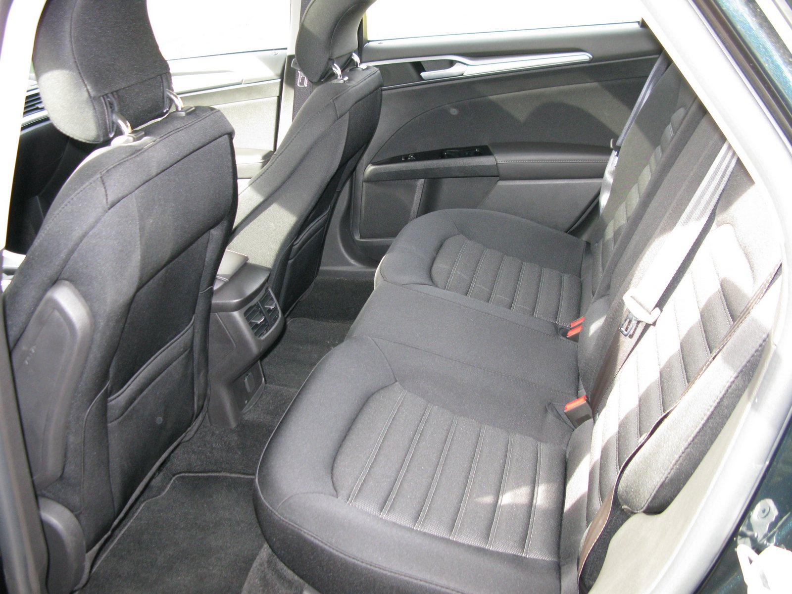 A bit more legroom than the Kizashi however, rear seat cushions are not as comfortable as the Kizashi's.