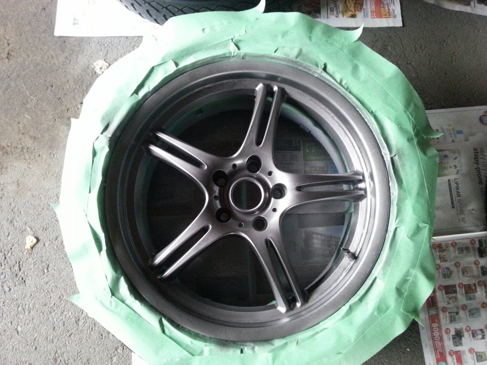 After 4 coats of dupli-color