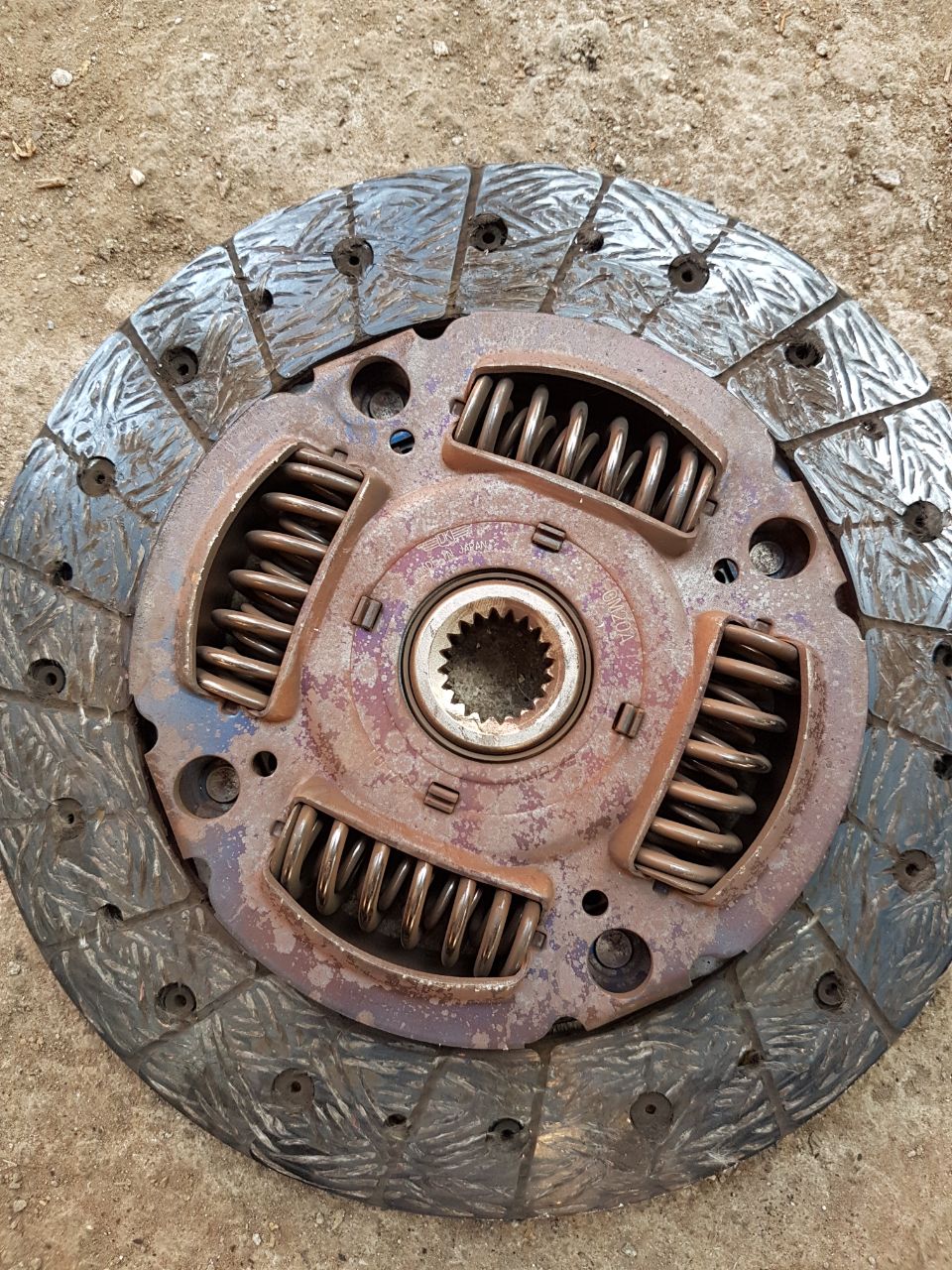 Old Clutch and pressure plate