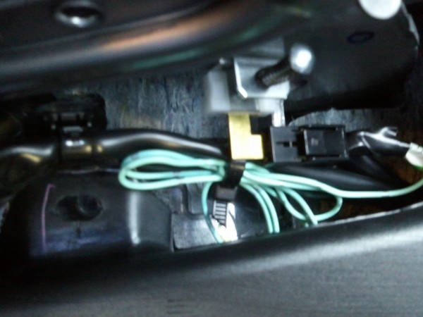 Can I ground the blue wire to bypass handbrake safety feature?